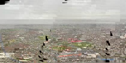 Swindon Town aerial Swindon Town aerial