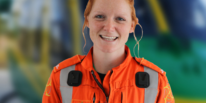 Paramedic Sophie Holt