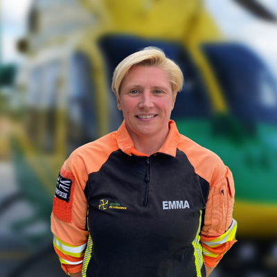 Paramedic Emma Thompson Paramedic Emma Thompson