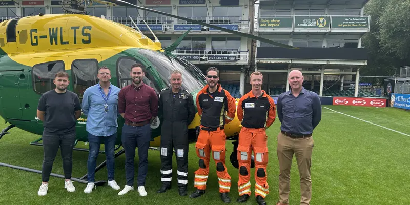 Wiltshire and Bath Air Ambulance backs Bath Rugby for historic treble bid