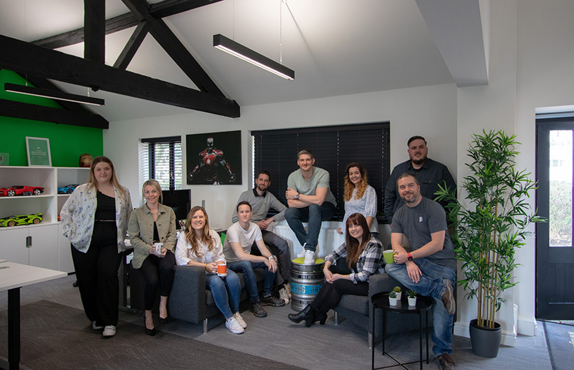 A photo of the Gel Studios team A photo of the Gel Studios team